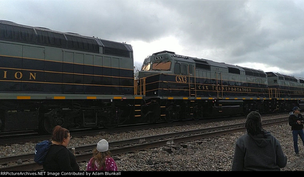 CSX F40PH No. 3